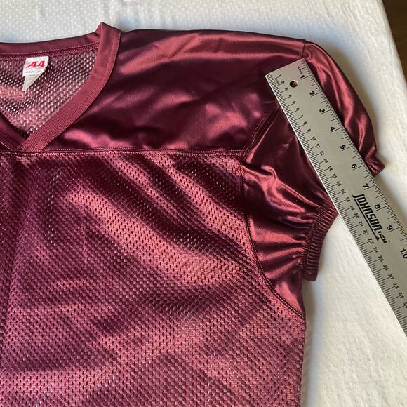 A4 Men’s Short Sleeve Sport Shirt size XL, Burgundy Red - Picture 7 of 8
